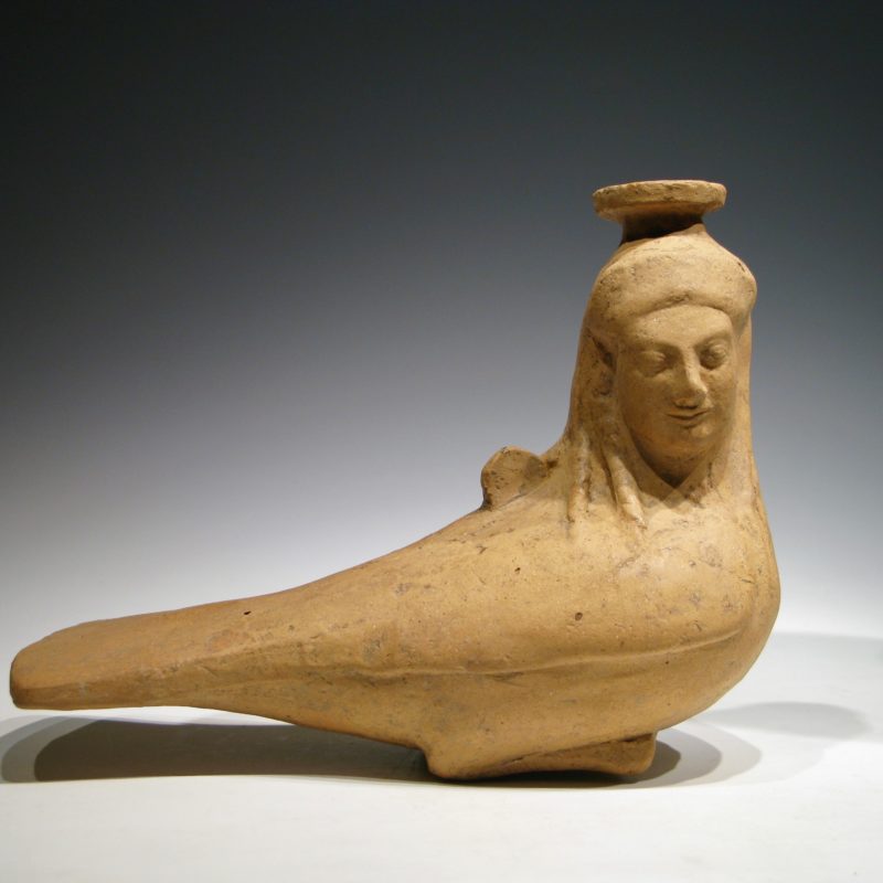 A Vase in the form of a Siren