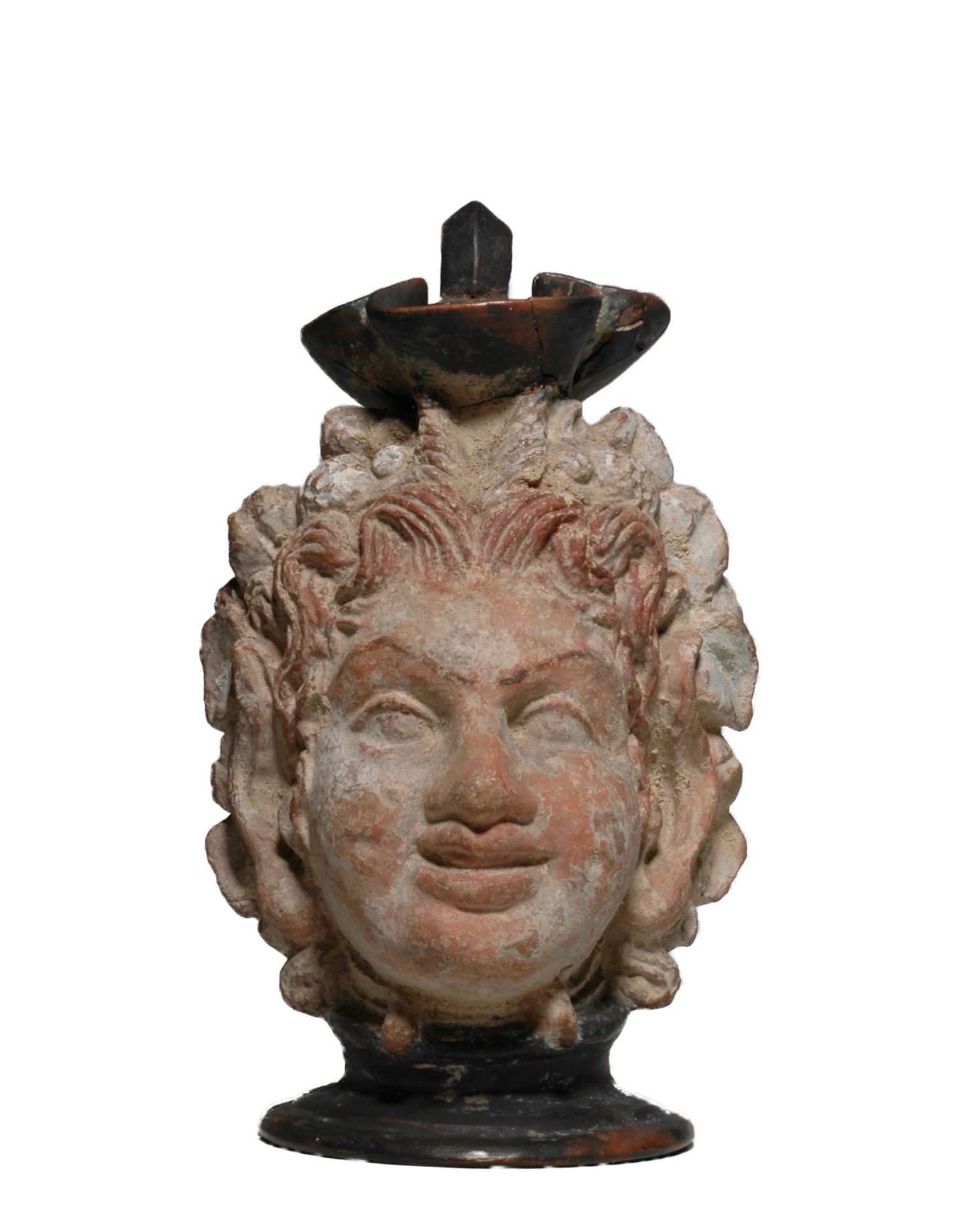 Faune head vase