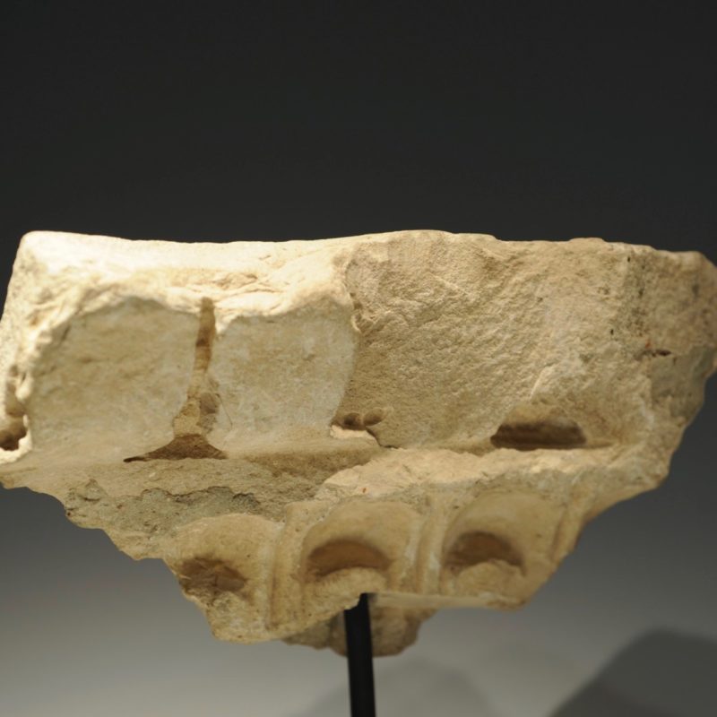 Ionic capital fragment
