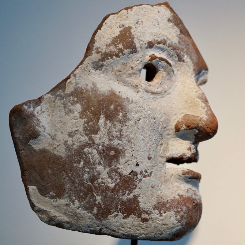 A Fragmentary Roman Theatre Mask