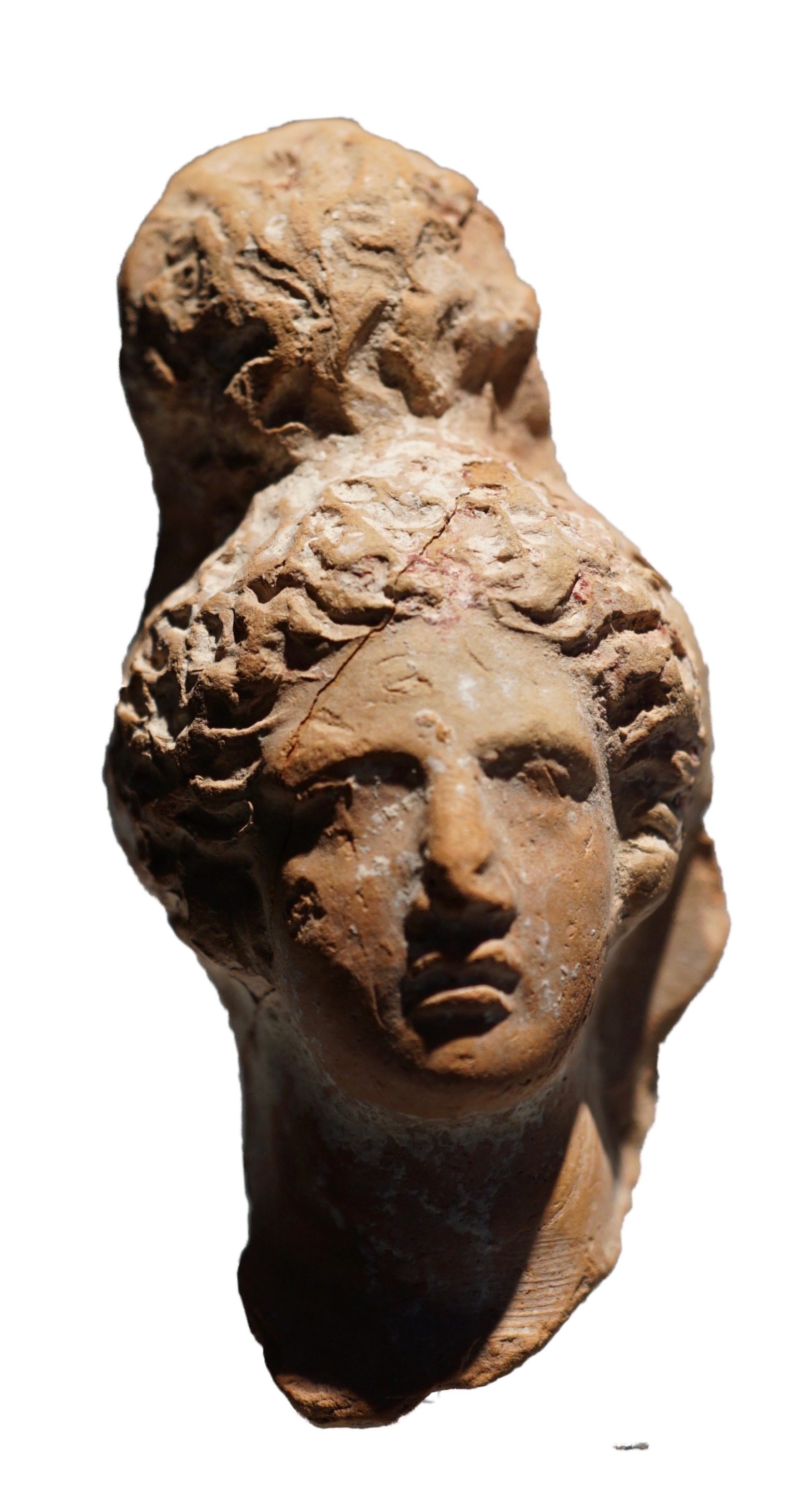 Head of a Greek goddess