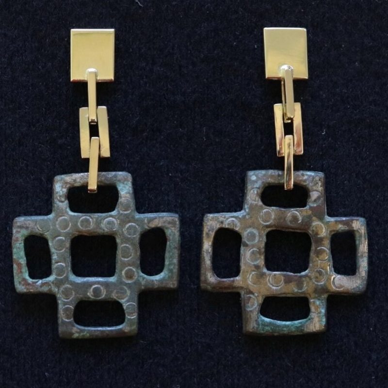 Pair of earrings