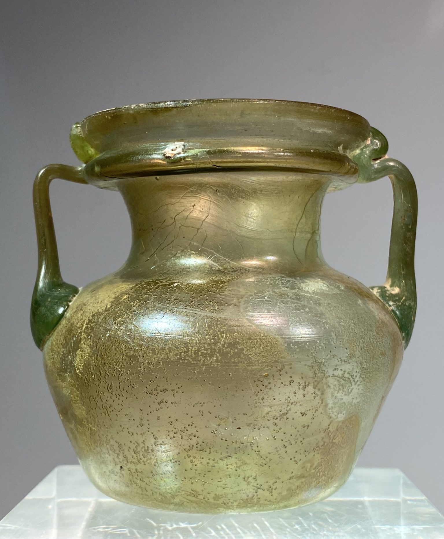 Roman glass jar