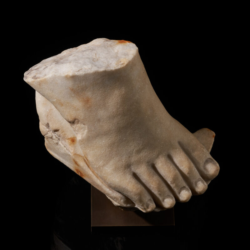 The Marble Foot of a Dancer